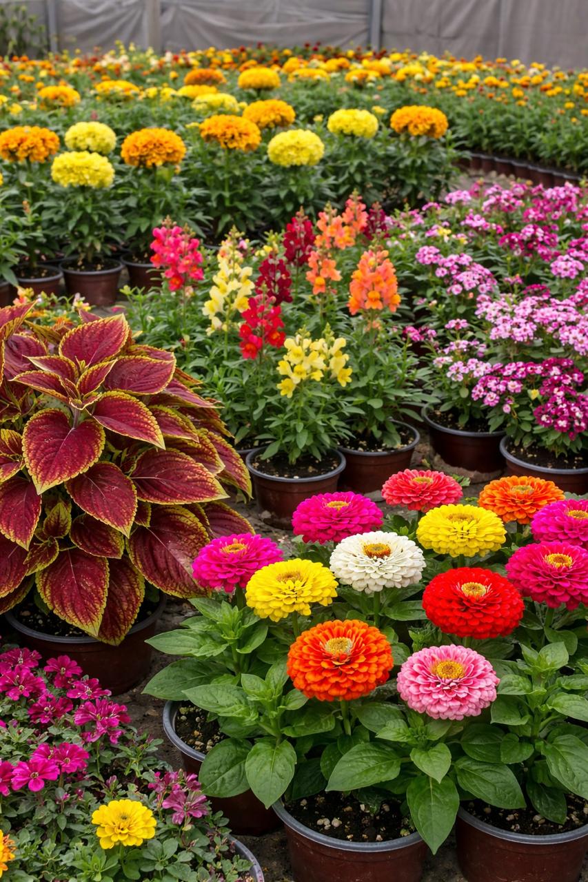 الورود الموسمية (الحوليه )