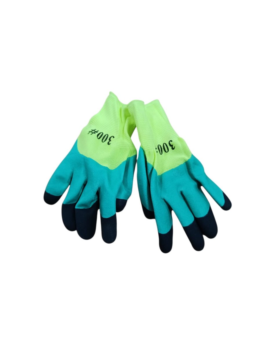 كفوف عمل اصفر واخضر